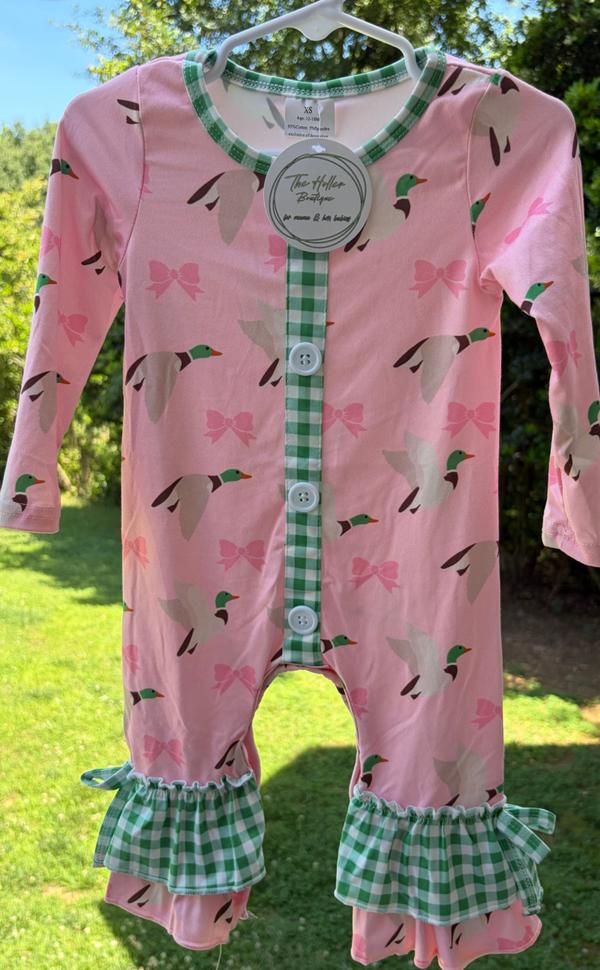 Duck & Bows Romper
