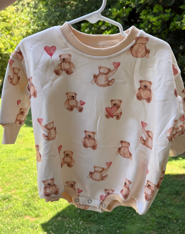 Teddy Bear Crewneck Bubble