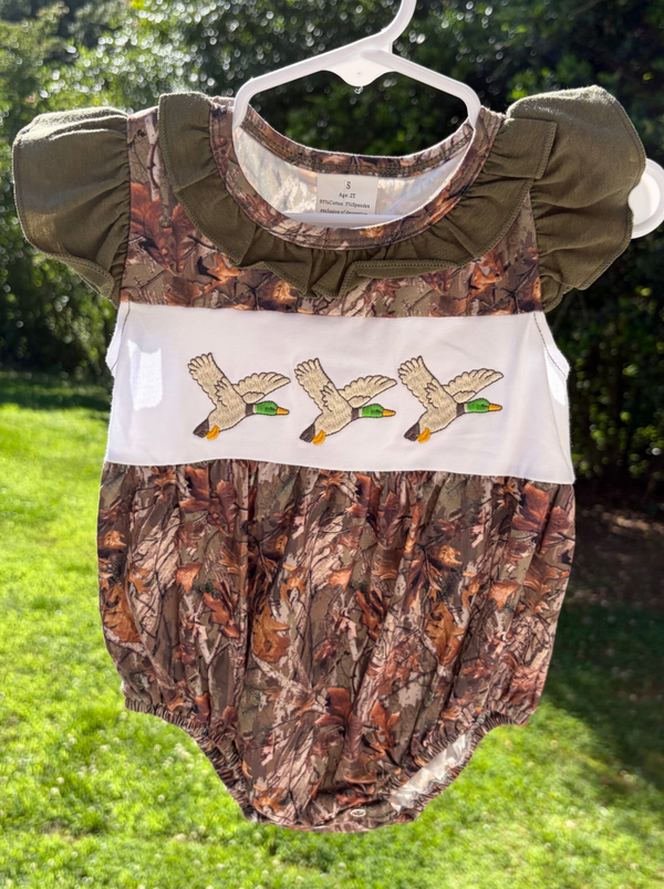 Duck Appliqué Romper