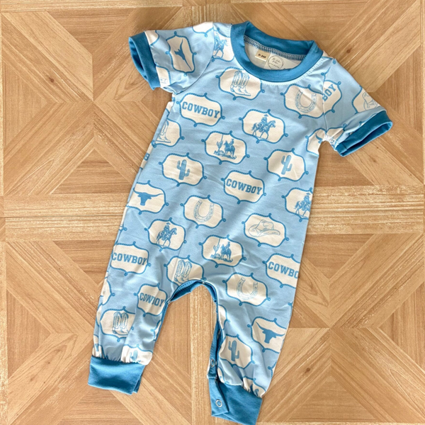 Little Cowboy Romper