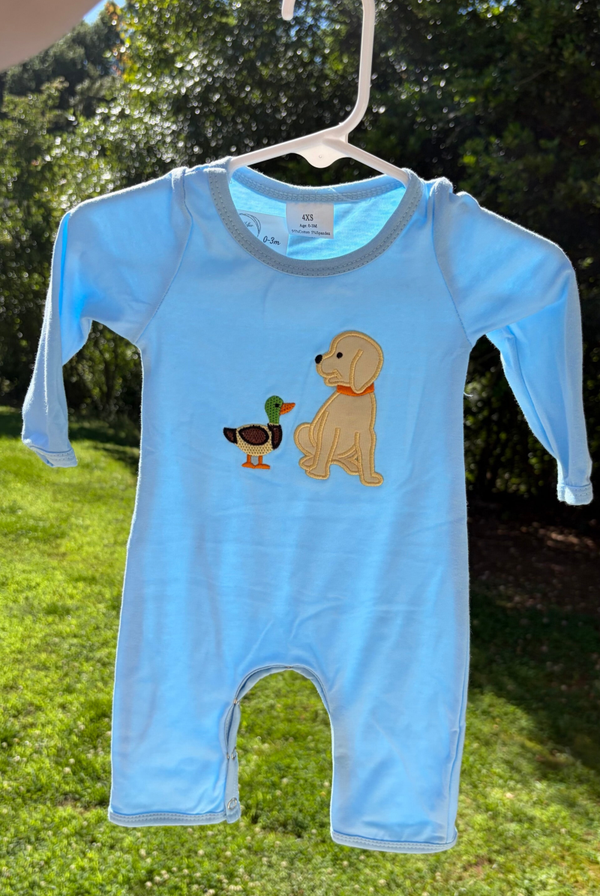 Duck & Dog Romper