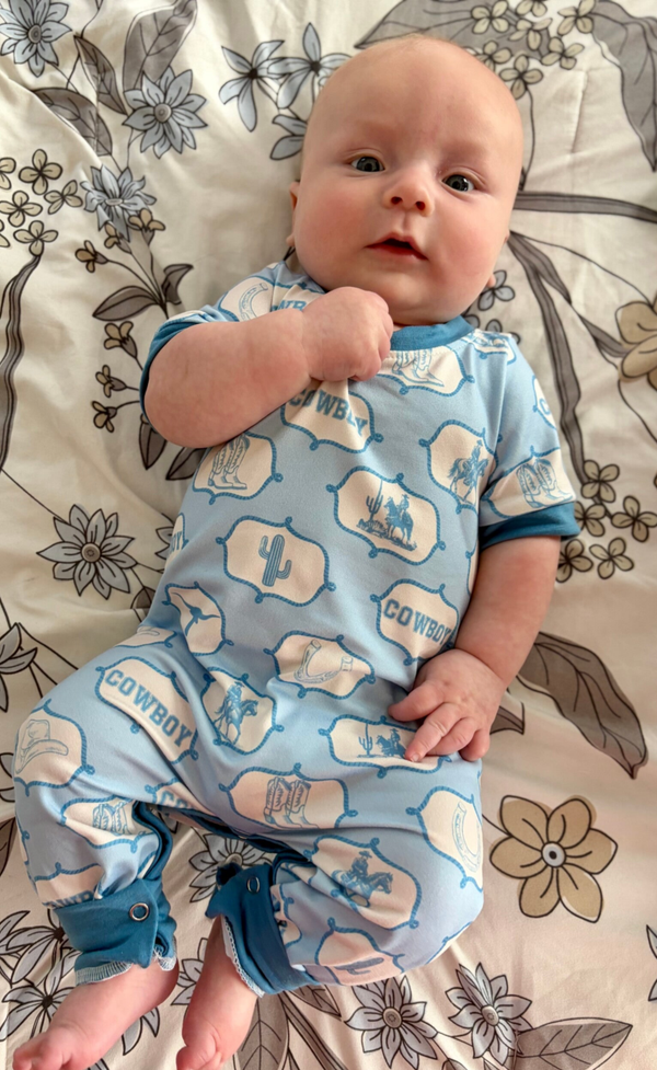 Little Cowboy Romper