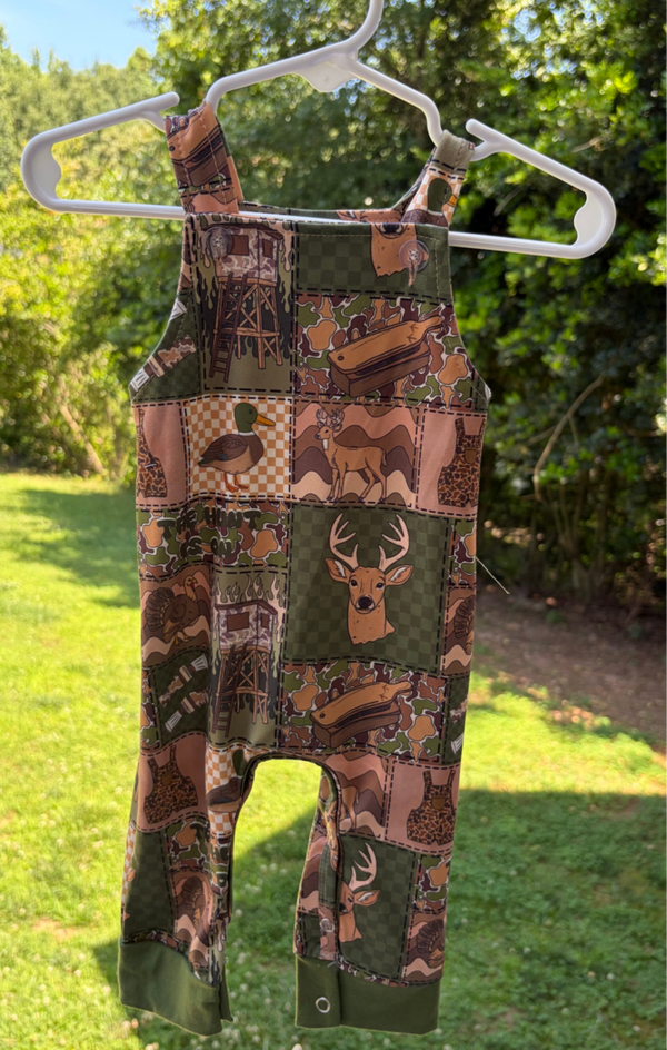Hunting Overall Romper