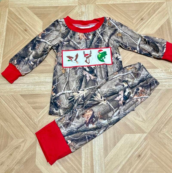 Camo Hunting Christmas Set