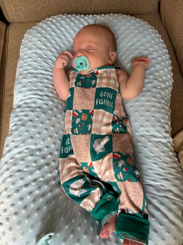 Fishing Overall Romper
