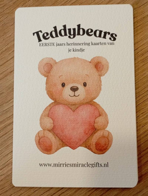 1ste levensjaar knuffel tijd herinneringen!