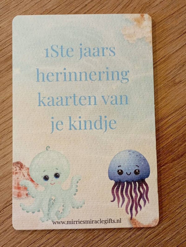 1ste levensjaar in het zeeleven van je baby!