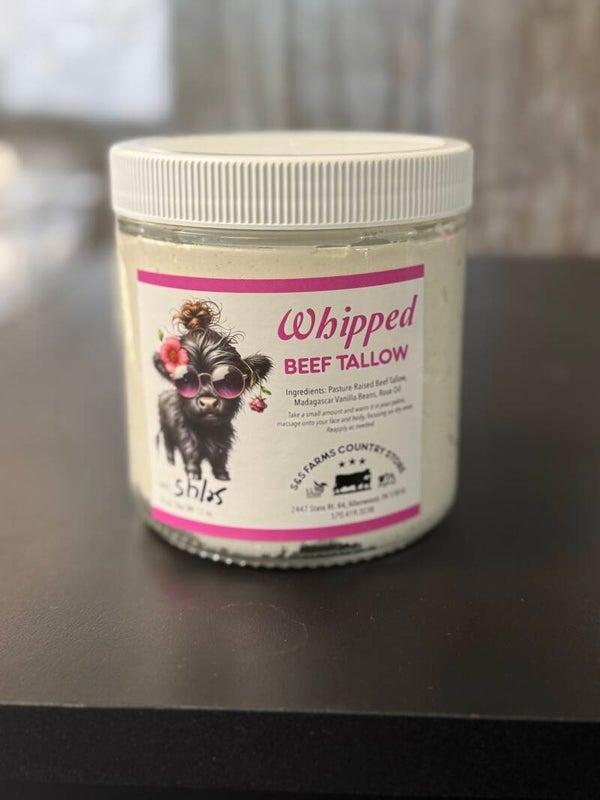 Vanilla rose essential oil whipped