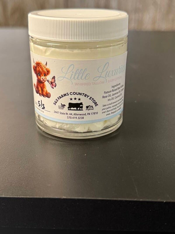 4 oz Little luxuries whipped baby lotion