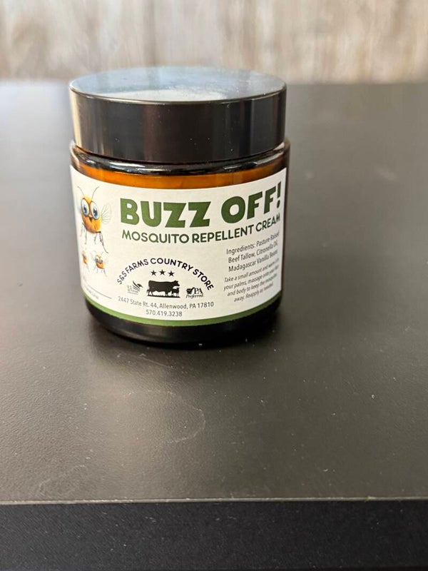 4 oz Buzz Off Citronella/vanilla