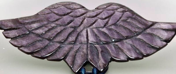 🖤🌿 Polished Obsidian Wing – Mexico
