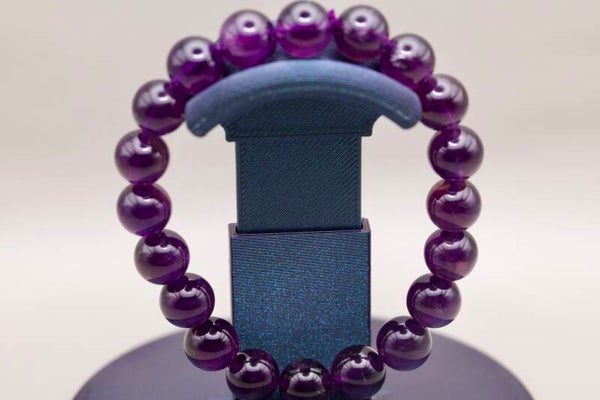 💜 Amethyst Bracelets 10mm– Brazil