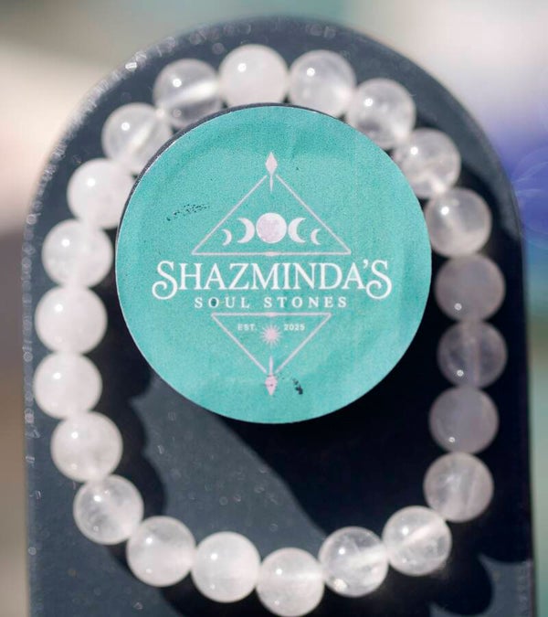 🤍 Clear Quartz Bracelet – Brazil