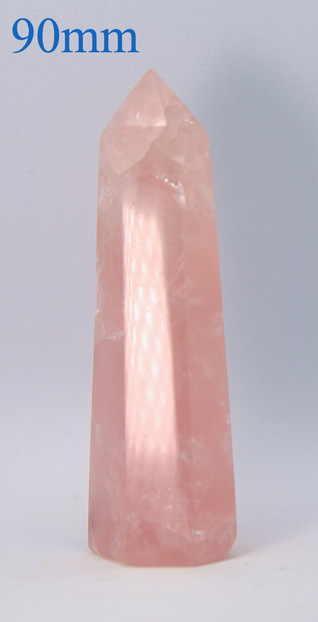 🌸 Polished Rose Quartz Long Points Madagascar