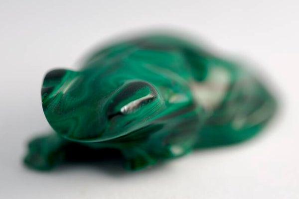 🐸💚 Malachite Frog — One-Off carved crystal