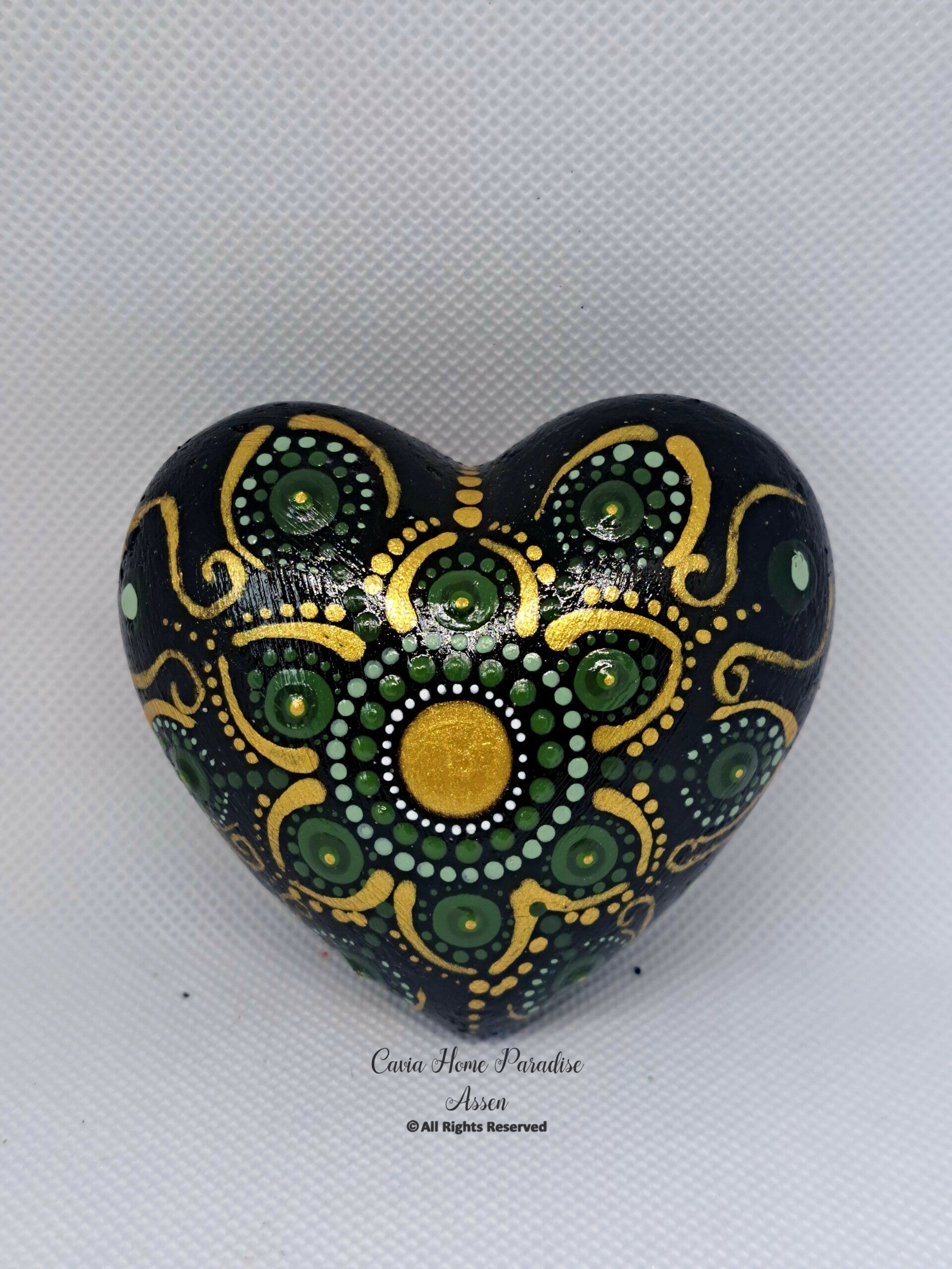 CHP-H006 HART GOUD/ZWART/GROEN