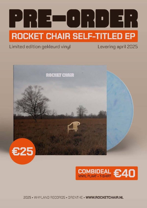 COMBI DEAL - Rocket Chair Vinyl + T-shirt