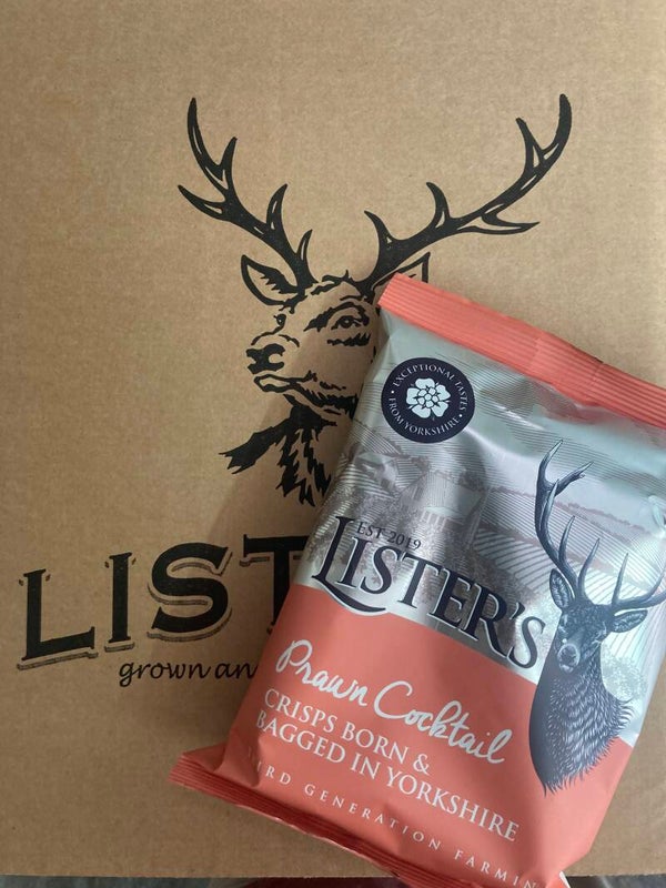 Listers Crisps Prawn Cocktail 40g