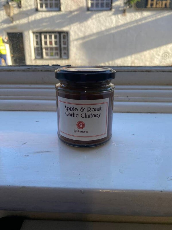 Apple and Roast Garlic Chutney