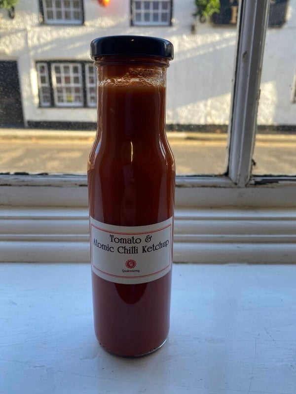 Tomato and Atomic chilli Ketchup