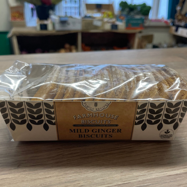 Mild ginger biscuits