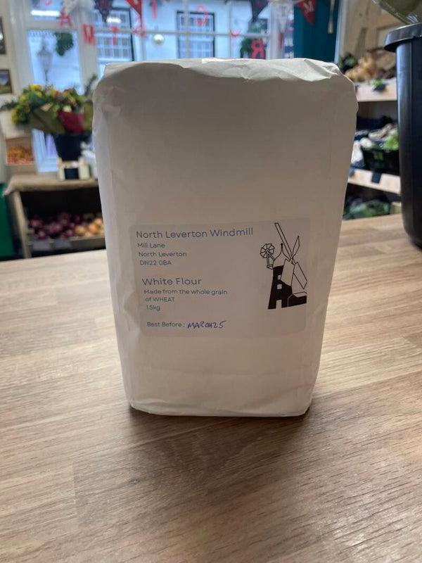 White flour