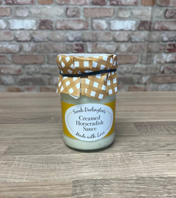Creamed horse radish