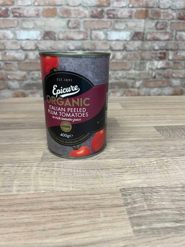 Organic Italian Plum Tomatoes