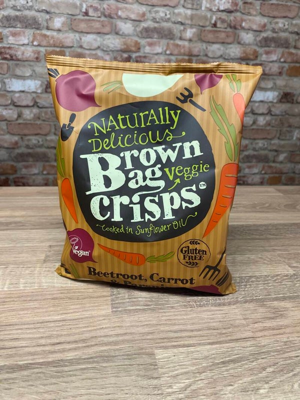 Brown Bag Veg Crisps 120g