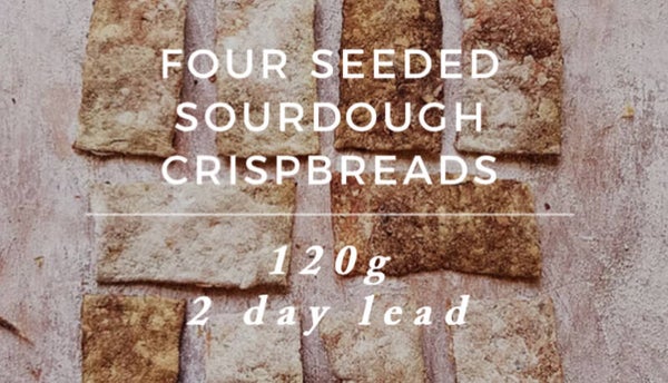 Sourdough Crispbreads - Four seeded