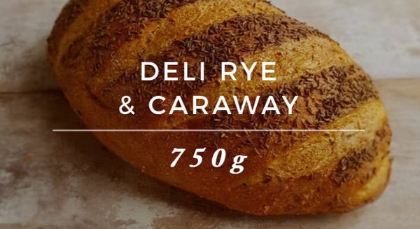 Deli Rye & Caraway Seed (Bloomer)