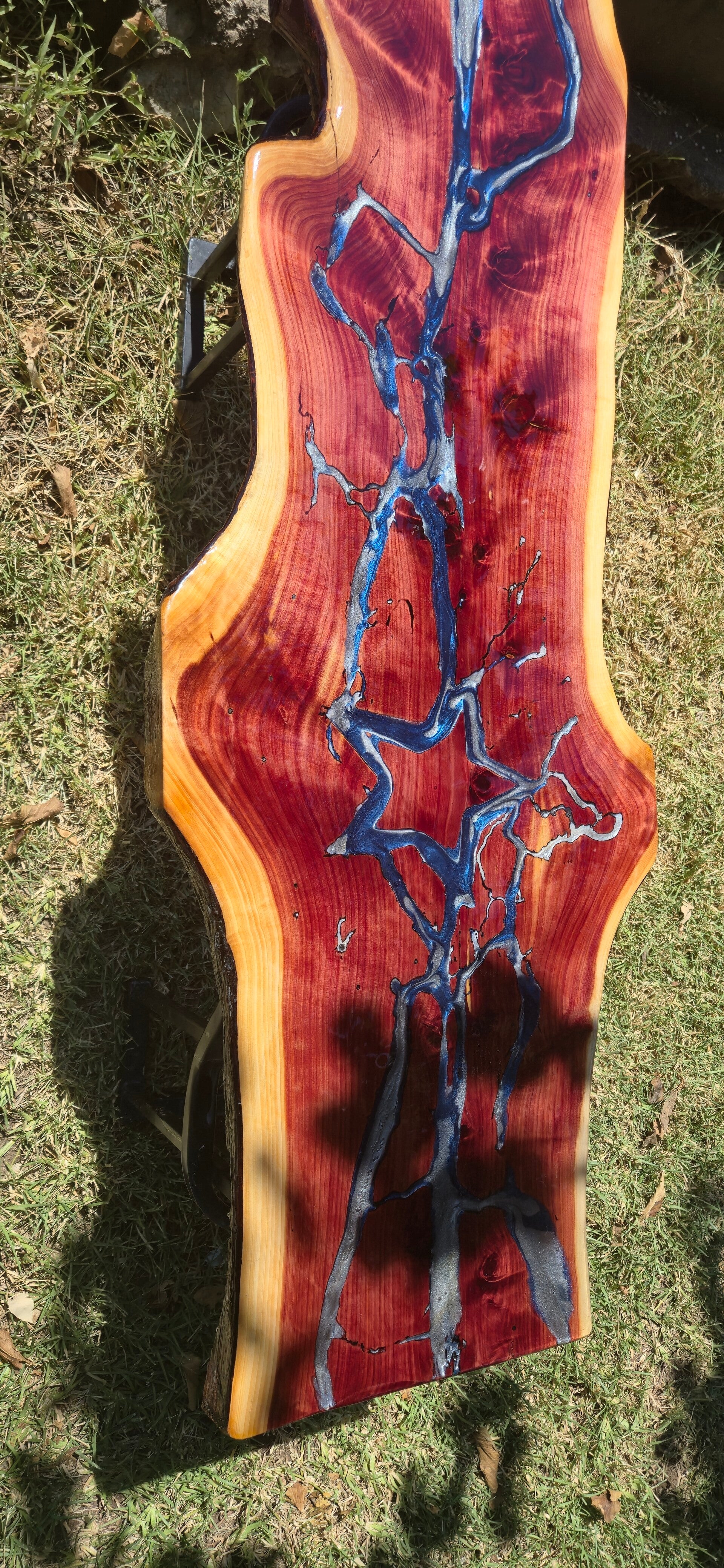 Custom Cowboys Cedar Table