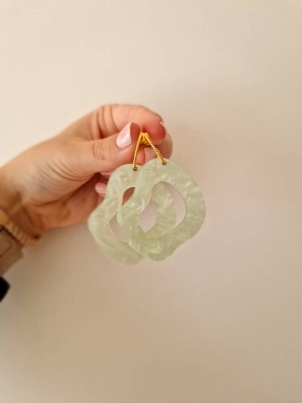 Oorbellen mint