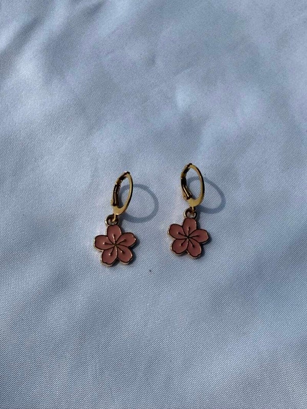 Bloemen oorbellen