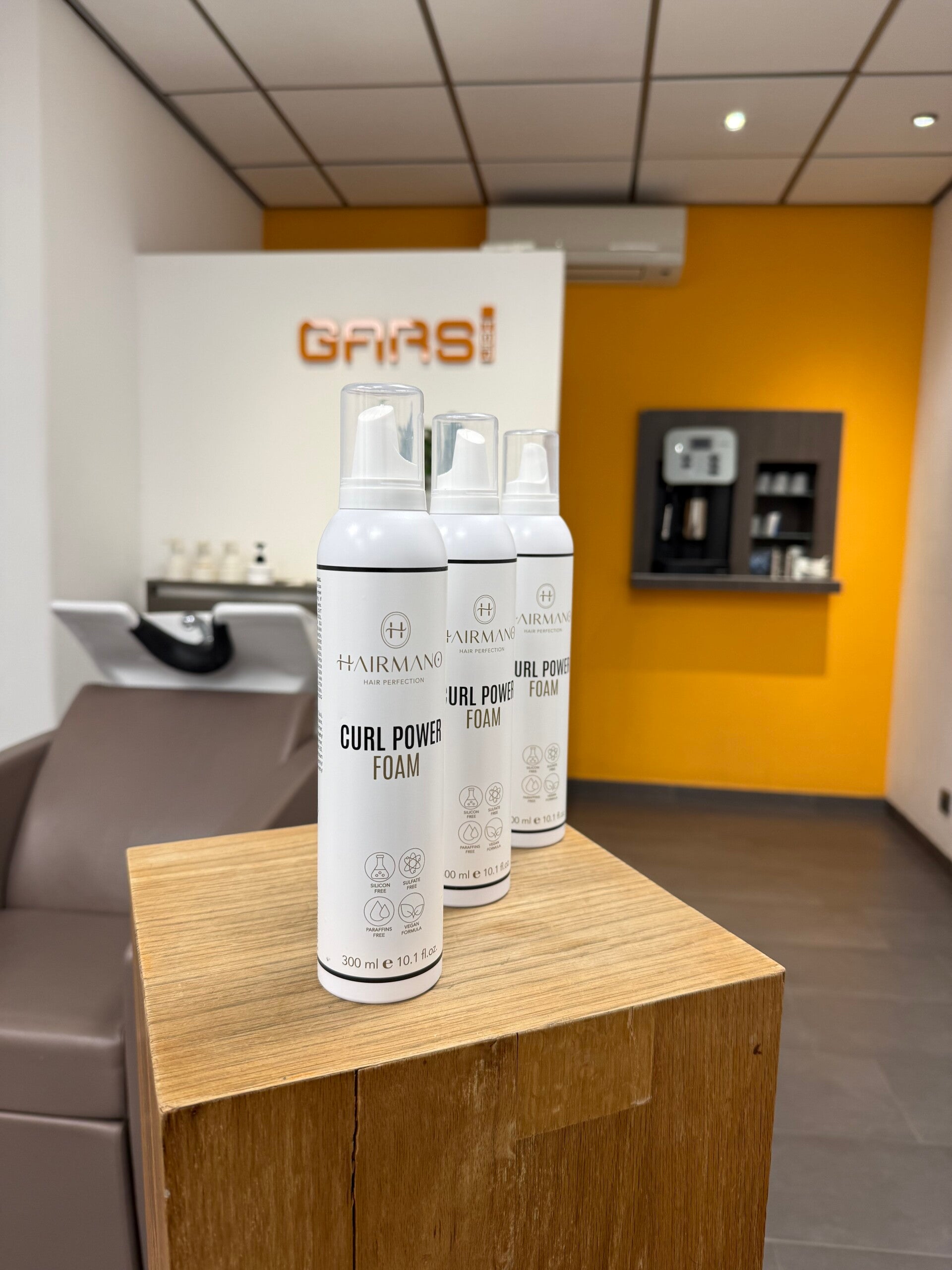 Hairmano Curl Power Foam – 300ml