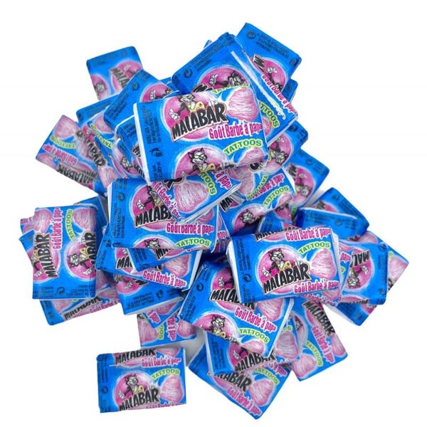 Malabar barbe à papa / 15 pièces