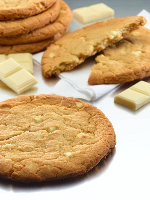 Méga cookies chocolat blanc /103gr