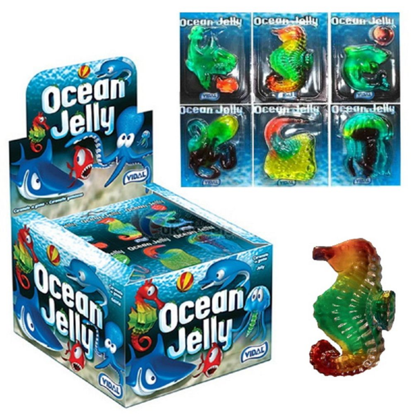 Océan jelly /6 pièces