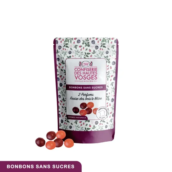 Fraise des bois sans sucre /100gr