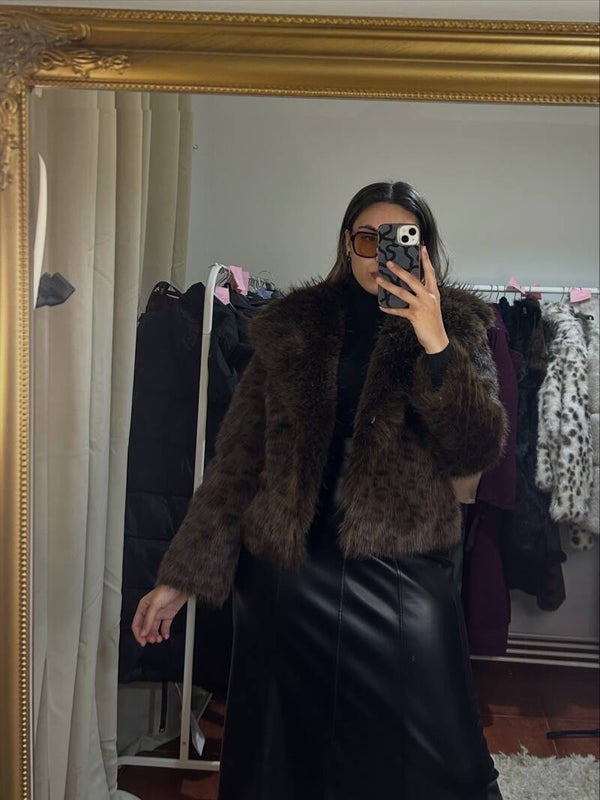 ABRIGO LEOPARDO