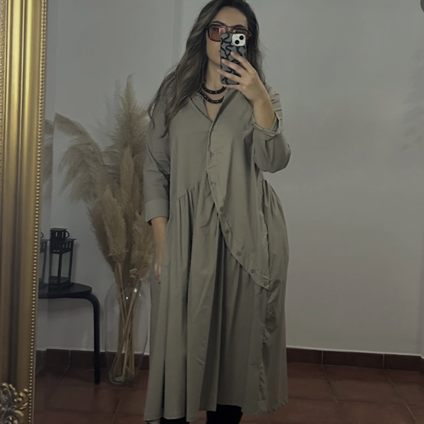 Vestido botones