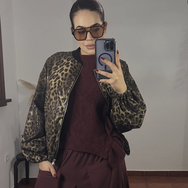 Bomber leopardo