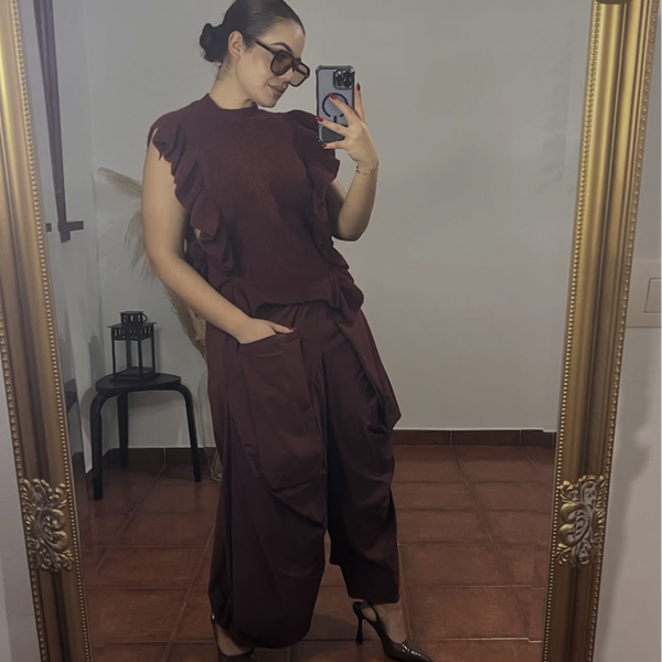 JERSEY VOLANTES BURDEOS