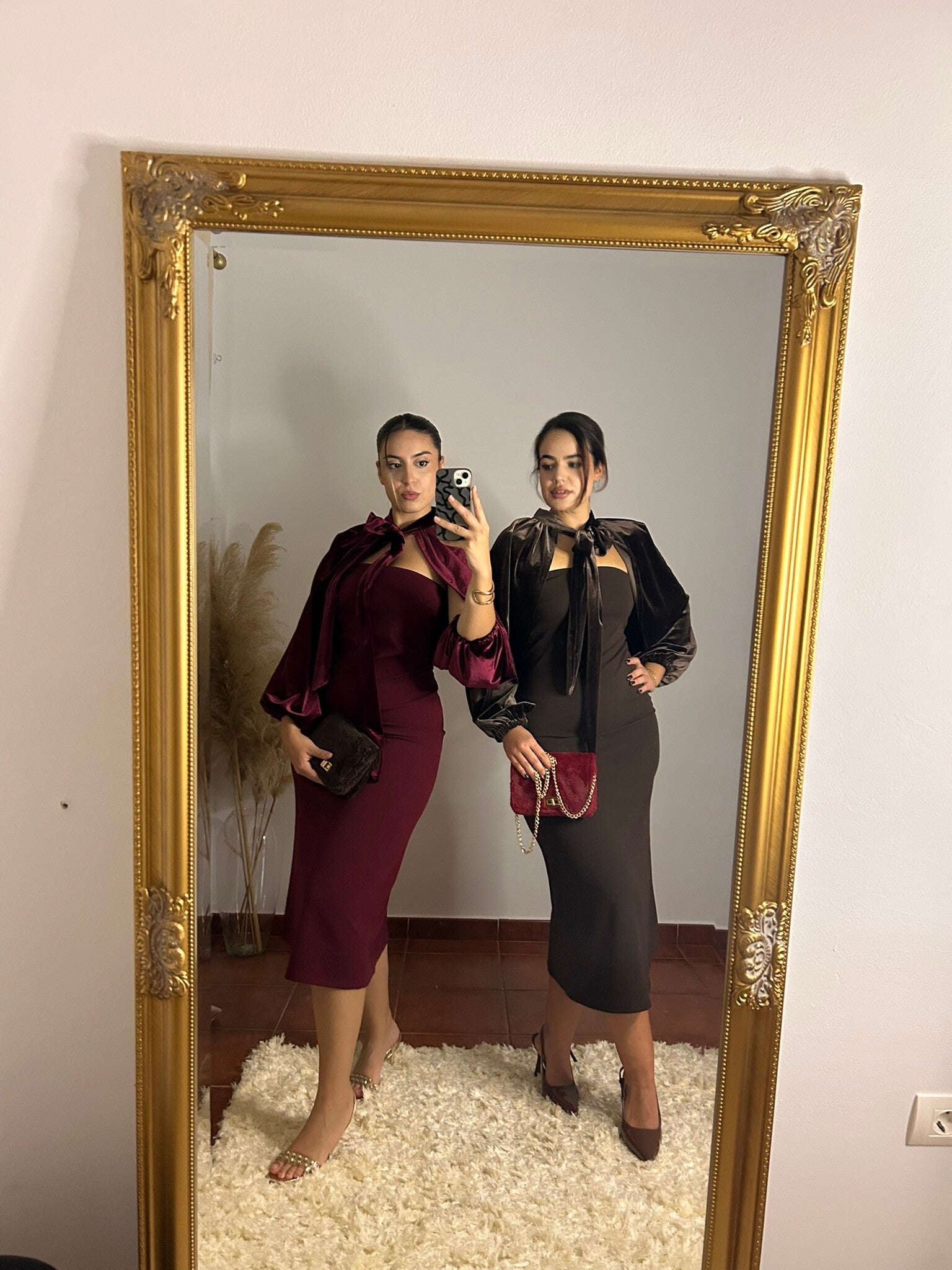 VESTIDO CAPA DE FIESTA