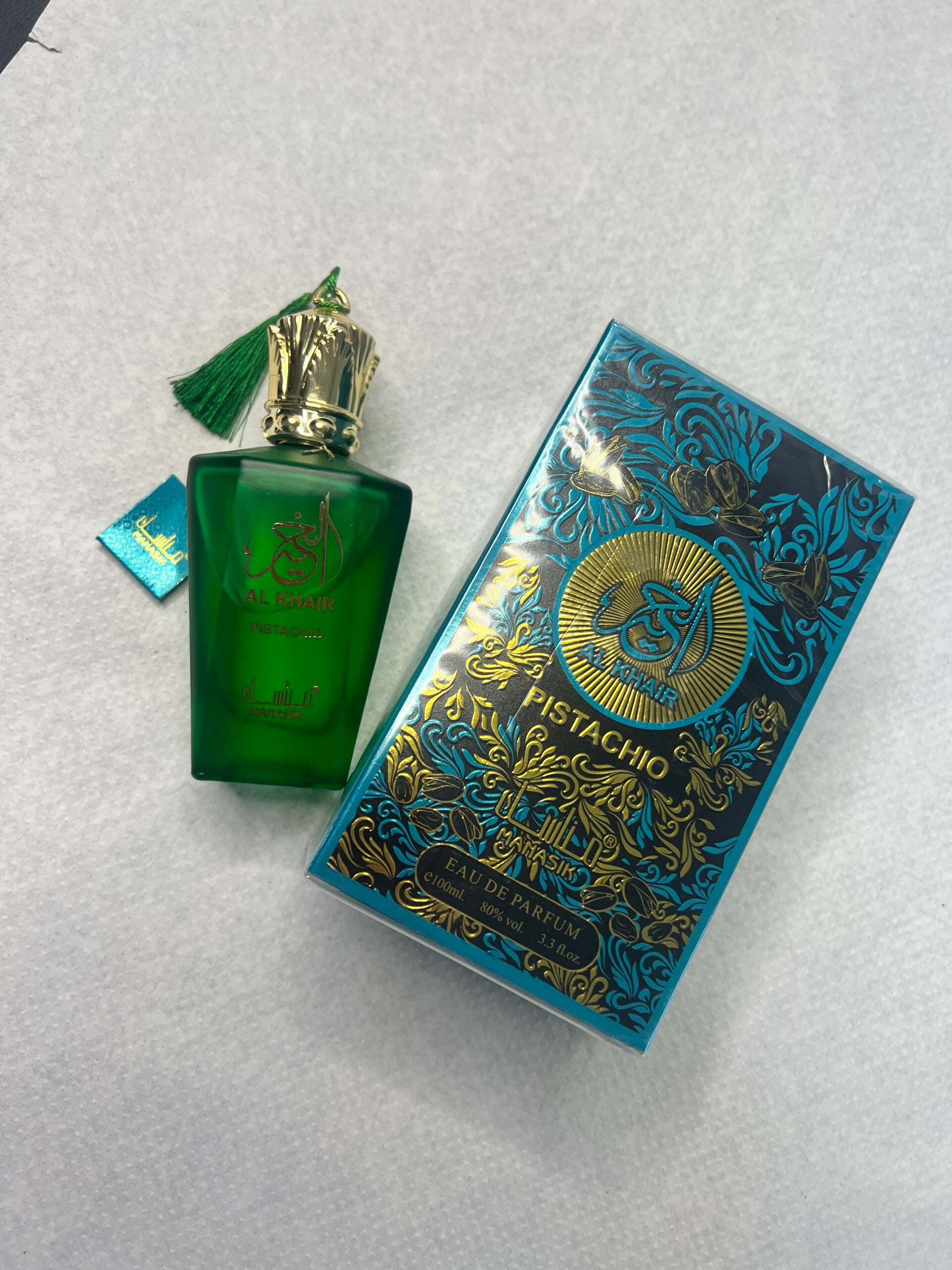 Perfume árabe pistacho