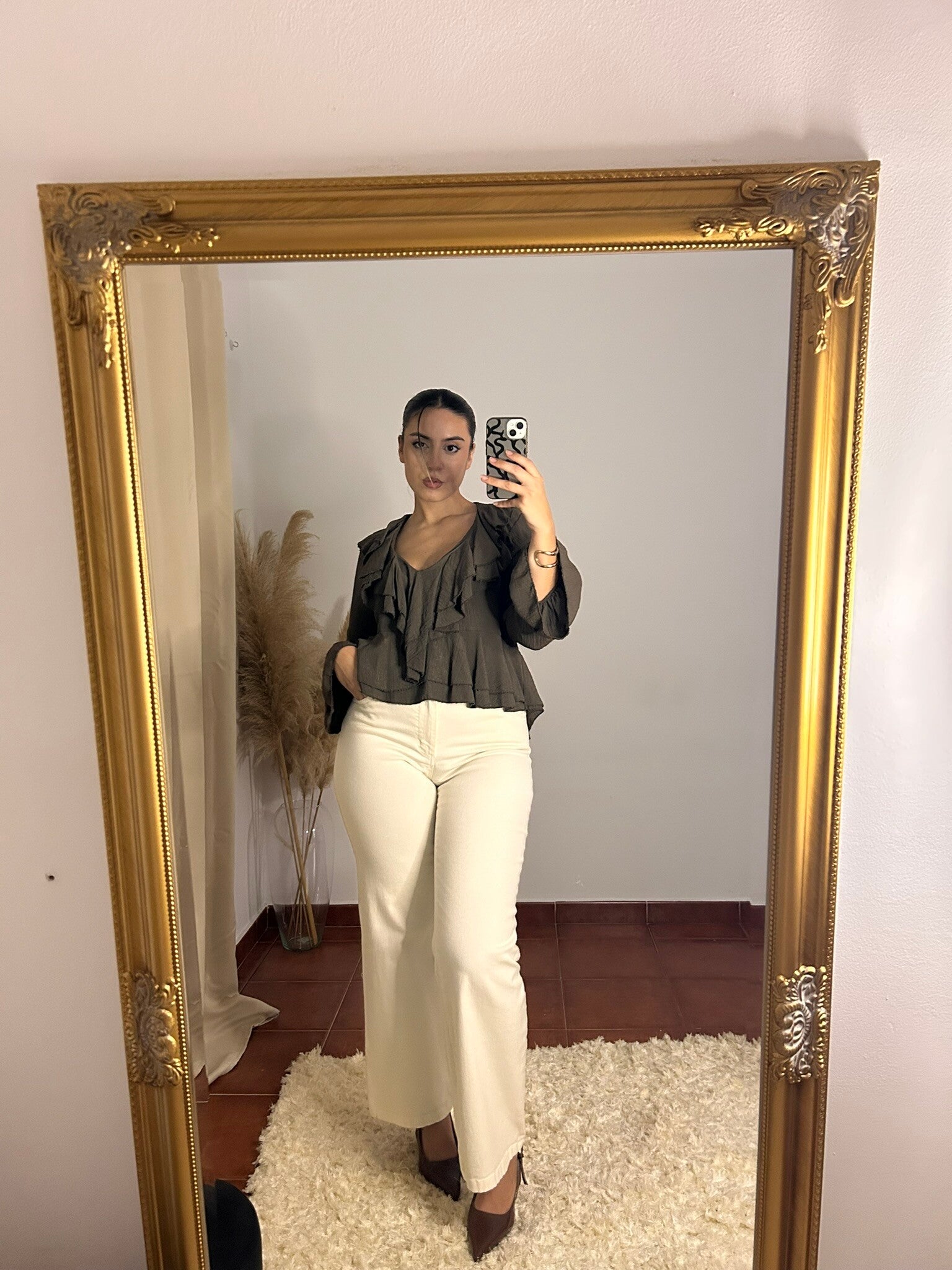 PANTALÓN VAQUERO BEIGE