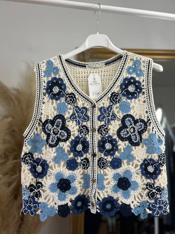 CHAQUETILLA FLORES