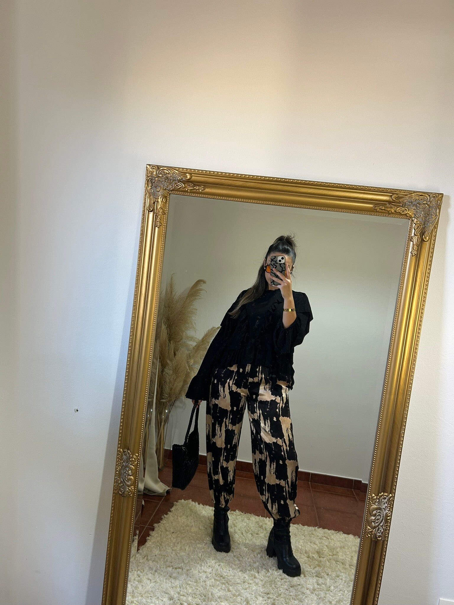 PANTALÓN BOMBACHO MANCHAS