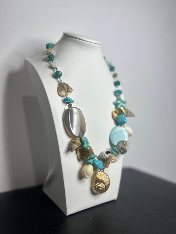 COLLAR MAR TURQUESA