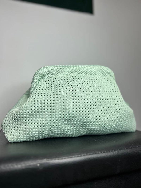 BOLSO PATO VERDE AGUA
